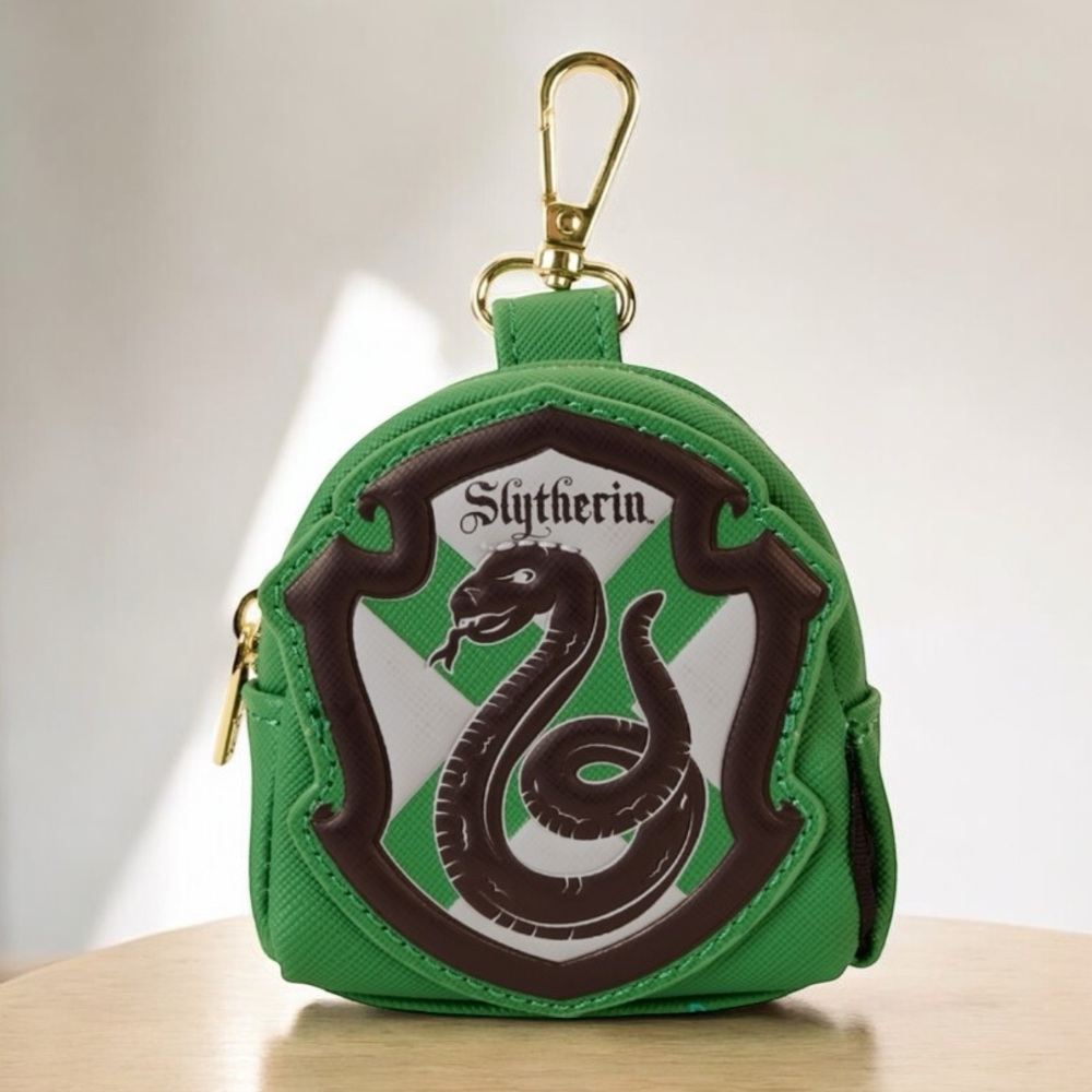 Loungefly Harry Potter Slytherin House Treat & Disposable Bag Holder NWT
